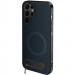 TPU+PC чохол Carbon Kickstand Magnetic Case на Samsung Galaxy S26 Ultra (Sapphire blue)
