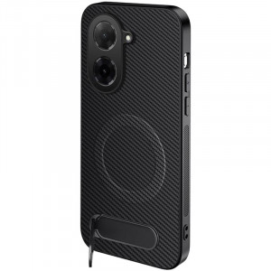 TPU+PC чехол Carbon Kickstand Magnetic Case для Xiaomi Redmi A5