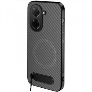 TPU+PC чехол Carbon Kickstand Magnetic Case для Xiaomi Redmi A5