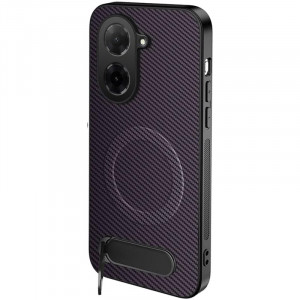 TPU+PC чехол Carbon Kickstand Magnetic Case для Xiaomi Redmi A5