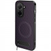 TPU+PC чохол Carbon Kickstand Magnetic Case на Xiaomi Redmi A5 (Purple)