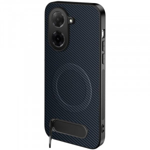 TPU+PC чехол Carbon Kickstand Magnetic Case для Xiaomi Redmi A5