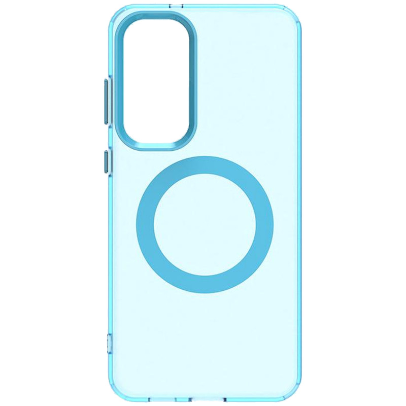 Фото TPU+PC чохол Epik Hybrid Magnetic Safe Case на Samsung Galaxy S26 Ultra (Blue) в маназині vchehle.ua