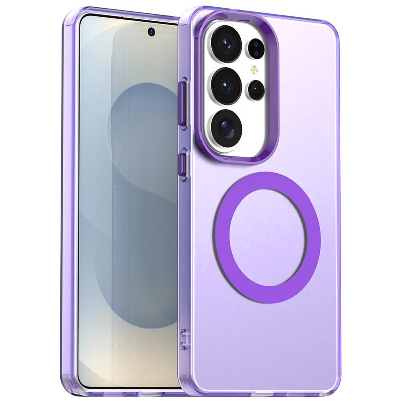 Фото TPU+PC чохол Epik Hybrid Magnetic Safe Case на Samsung Galaxy S26 Ultra (Purple) на vchehle.ua