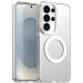 Фото TPU+PC чохол Epik Hybrid Magnetic Safe Case на Samsung Galaxy S26 Ultra (White) на vchehle.ua