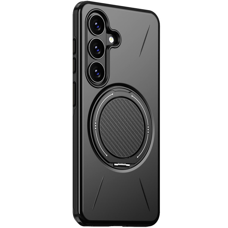 TPU+PC чохол Kalebol Magnetic Case на Samsung Galaxy A18 / A17 (Black)