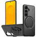 Фото TPU+PC чохол Kalebol Magnetic Case на Samsung Galaxy A18 / A17 (Black) на vchehle.ua