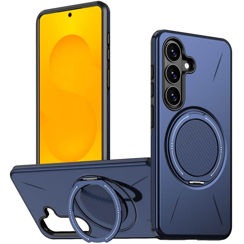 Фото TPU+PC чохол Kalebol Magnetic Case на Samsung Galaxy A18 / A17 (Blue) на vchehle.ua