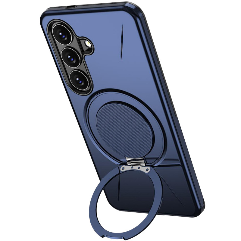 Фото TPU+PC чохол Kalebol Magnetic Case на Samsung Galaxy A18 / A17 (Blue) в маназині vchehle.ua