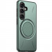 TPU+PC чохол Kalebol Magnetic Case на Samsung Galaxy A18 / A17 (Grey Green)