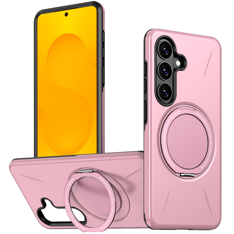 Фото TPU+PC чохол Kalebol Magnetic Case на Samsung Galaxy A18 / A17 (Pink) на vchehle.ua