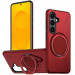 Фото TPU+PC чохол Kalebol Magnetic Case на Samsung Galaxy A18 / A17 (Red) на vchehle.ua