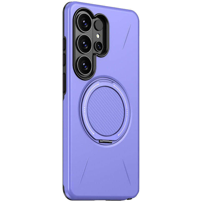 TPU+PC чохол Kalebol Magnetic Case на Samsung Galaxy S26 Ultra (Lilac)