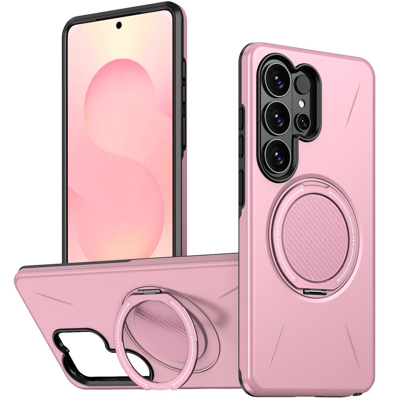 Фото TPU+PC чохол Kalebol Magnetic Case на Samsung Galaxy S26 Ultra (Pink) на vchehle.ua
