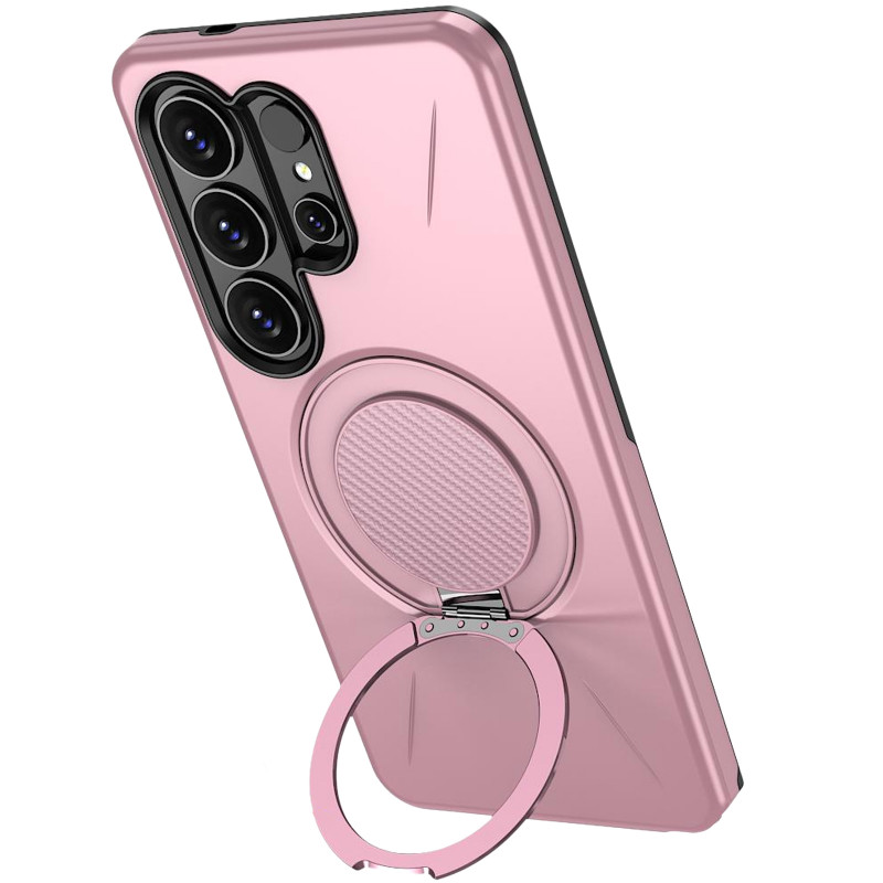 Фото TPU+PC чохол Kalebol Magnetic Case на Samsung Galaxy S26 Ultra (Pink) в маназині vchehle.ua
