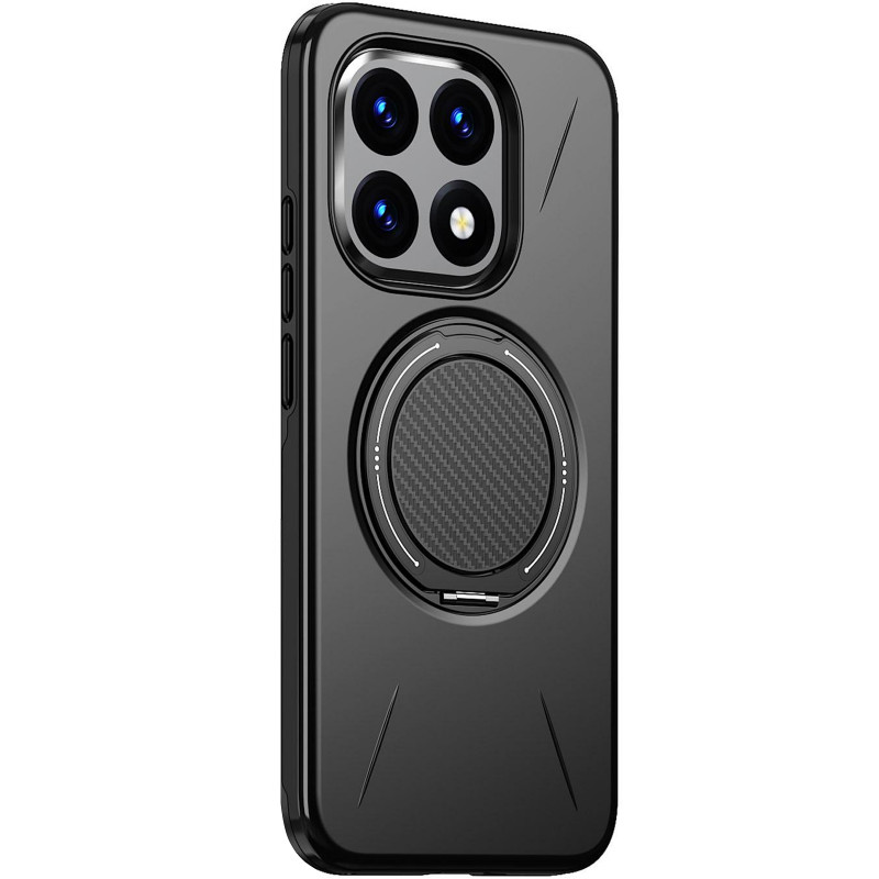 TPU+PC чохол Kalebol Magnetic Case на Xiaomi 15T (Black)