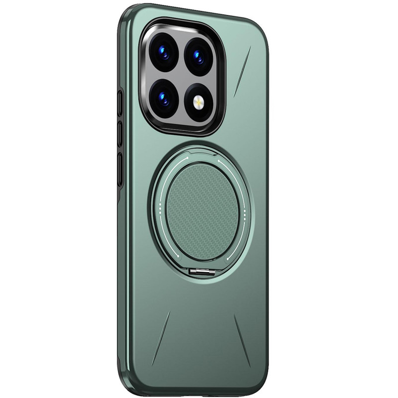 TPU+PC чохол Kalebol Magnetic Case на Xiaomi 15T (Grey Green)