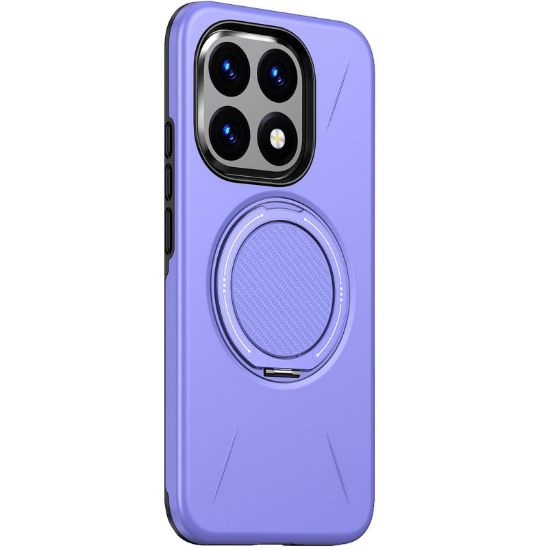 TPU+PC чохол Kalebol Magnetic Case на Xiaomi 15T (Lilac)
