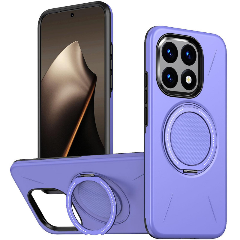 Фото TPU+PC чохол Kalebol Magnetic Case на Xiaomi 15T (Lilac) на vchehle.ua
