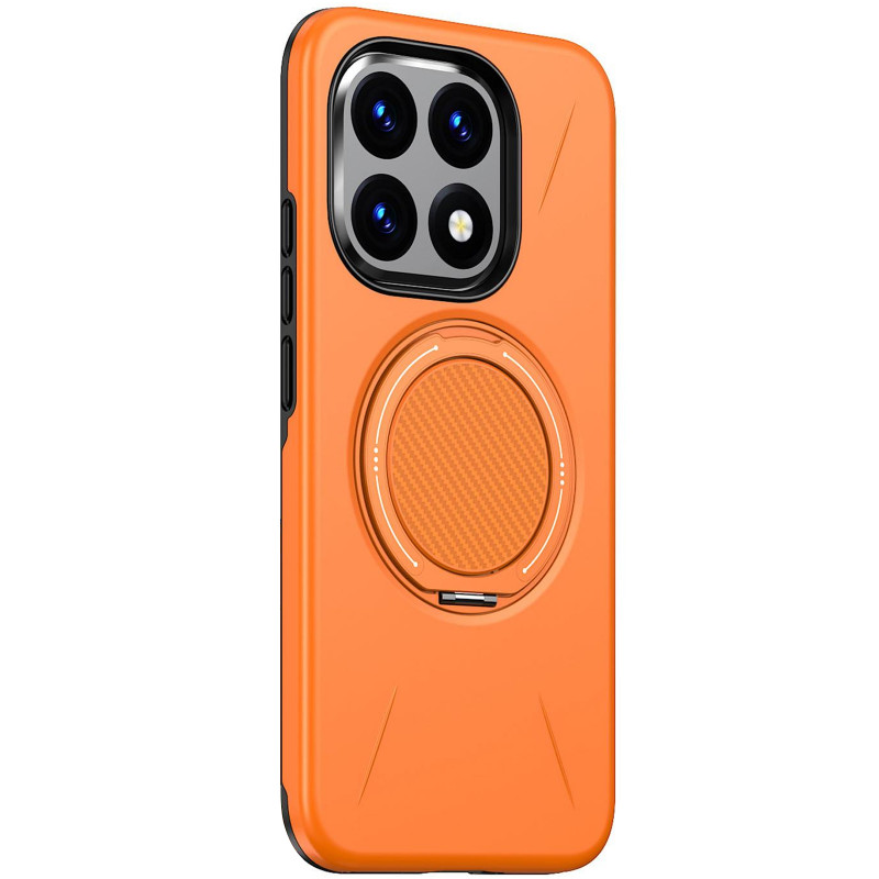 TPU+PC чохол Kalebol Magnetic Case на Xiaomi 15T (Orange)