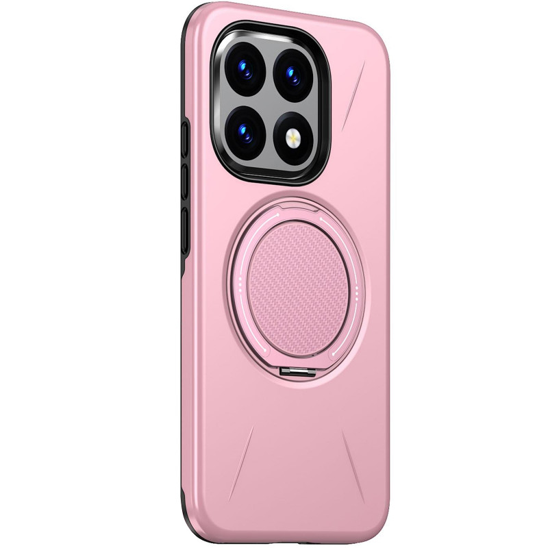 TPU+PC чохол Kalebol Magnetic Case на Xiaomi 15T (Pink)