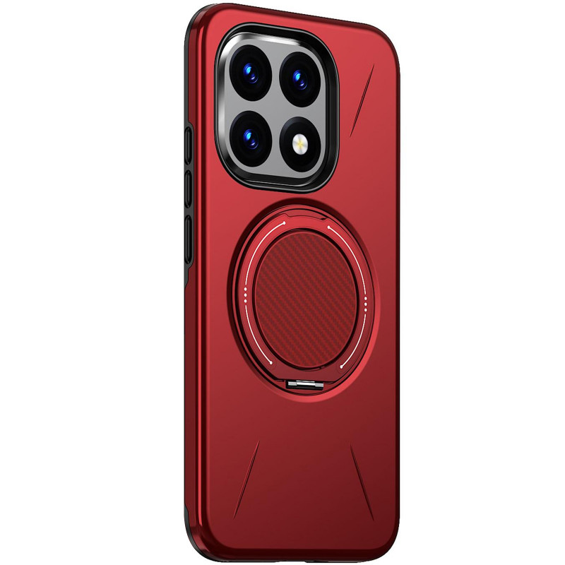 TPU+PC чохол Kalebol Magnetic Case на Xiaomi 15T (Red)