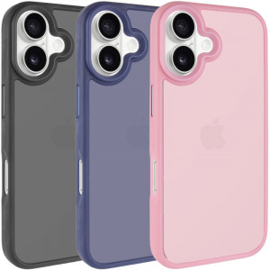 TPU+PC чохол Metal Buttons на Apple iPhone 17 (6.3")