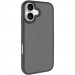 TPU+PC чохол Metal Buttons на Apple iPhone 17 (6.3") (Чорний / Black)