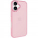 TPU+PC чохол Metal Buttons на Apple iPhone 17 (6.3") (Рожевий / Pink)