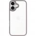Фото TPU+PC чохол Metal Buttons на Apple iPhone 17 (6.3") (Сірий / Grey) на vchehle.ua