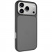 TPU+PC чехол Metal Buttons для Apple iPhone 17 Pro (6.3") (Черный / Black)