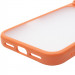 Купить TPU+PC чехол Metal Buttons для Apple iPhone 17 Pro (6.3") (Оранжевый / Orange) на vchehle.ua