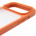 TPU+PC чохол Metal Buttons на Apple iPhone 17 Pro Max (6.9") (Помаранчевий / Orange) в магазині vchehle.ua