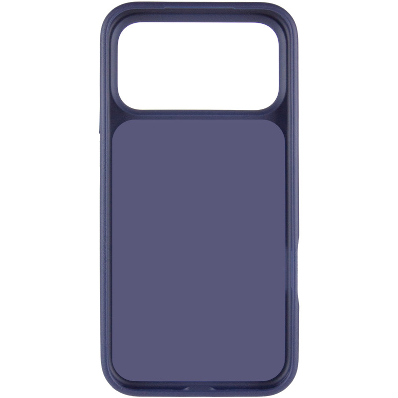 Фото TPU+PC чохол Metal Buttons на Apple iPhone 18 Pro / 17 Pro (6.3") (Синій / Navy Blue) в маназині vchehle.ua