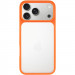 Фото TPU+PC чохол Metal Buttons на Apple iPhone 18 Pro Max / 17 Pro Max (6.9") (Помаренчевий / Orange) на vchehle.ua