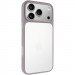 TPU+PC чохол Metal Buttons на Apple iPhone 18 Pro Max / 17 Pro Max (6.9") (Сірий / Grey)