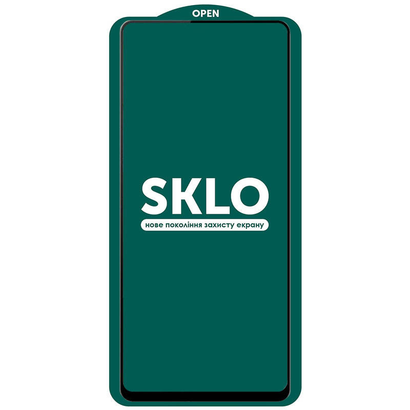 Фото Захисне скло SKLO 5D на Samsung Galaxy A35 5G / A55 5G (Чорний) на vchehle.ua