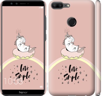 

Чехол Единорожка в пончике для Huawei Honor 9 Lite 719543