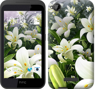 

Чохол Білі лілії на HTC Desire 320 245678