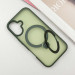 Фото TPU+PC чохол Metal Buttons with Magnetic Safe Colorful HQ Ring для Apple iPhone 16 (6.1") (Green) в маназині vchehle.ua