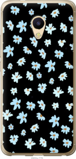Чехол Цветочный для Meizu M5s