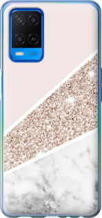 Чохол Пастельний мармур на Oppo A54