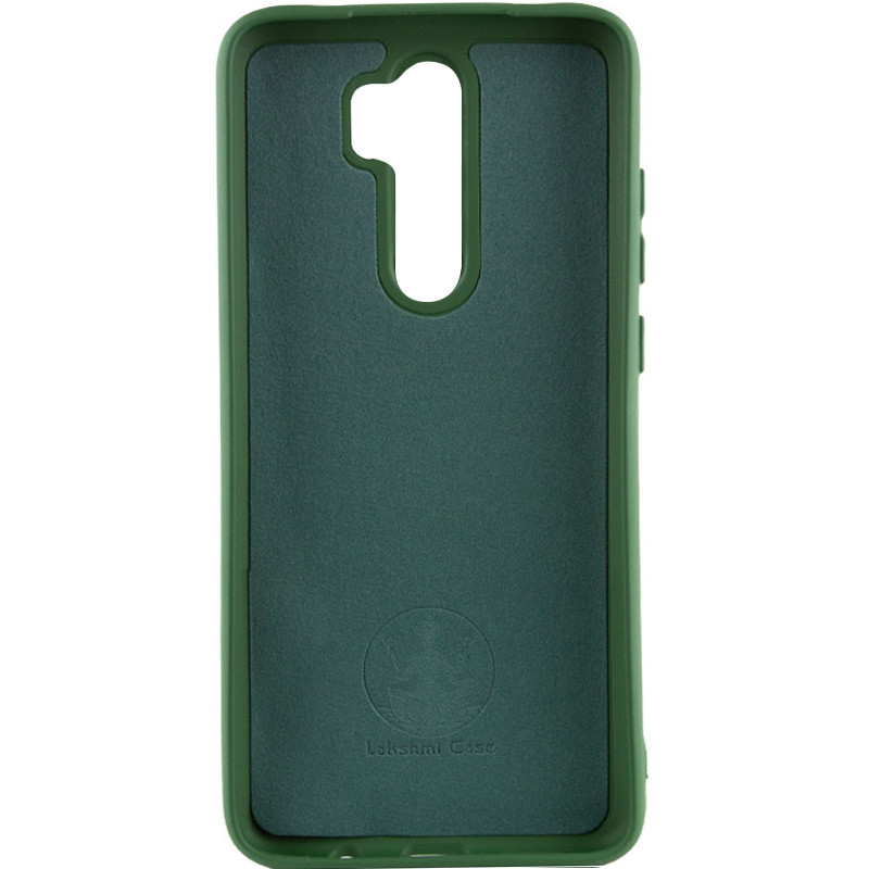 Фото Чохол Silicone Cover Lakshmi (AA) на Xiaomi Redmi 9 (Зелений / Dark green) в маназині vchehle.ua