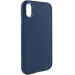 Фото TPU чехол Bonbon Metal Style для Apple iPhone XS Max (6.5") (Синий / Cosmos blue) на vchehle.ua
