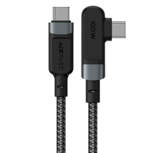 Дата кабель Acefast C5-03 USB-C to USB-C 100W прямий angled aluminum alloy (2m)