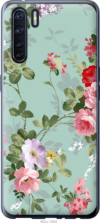 

Чехол Цветочные обои 2 для Oppo A91 1592149