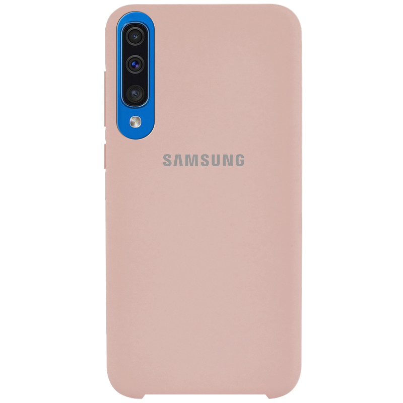 Чехол Silicone Cover (AA) для Samsung Galaxy A50 (A505F) / A50s / A30s (Розовый / Pink Sand)