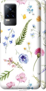 

Чехол Цветочный фон v2 для Vivo V21E 1440422