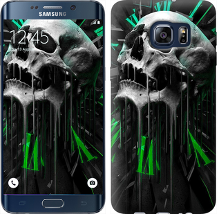 

Чохол Череп-годинник на Samsung Galaxy S6 Edge Plus G928 645062