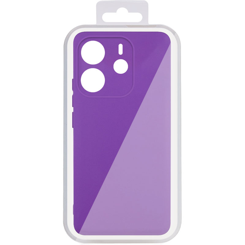 Фото Чехол Silicone Cover Lakshmi Full Camera (AA) для Xiaomi Redmi Note 14 4G (Europe version) (Фиолетовый / Purple) на vchehle.ua